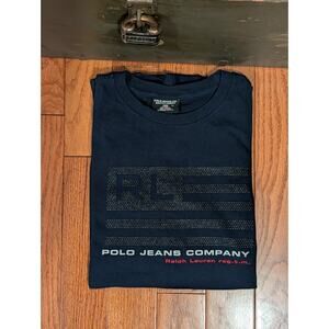 Polo Jeans Company Ralph Lauren Men's T-Shirt Jersey Size XL Vintage